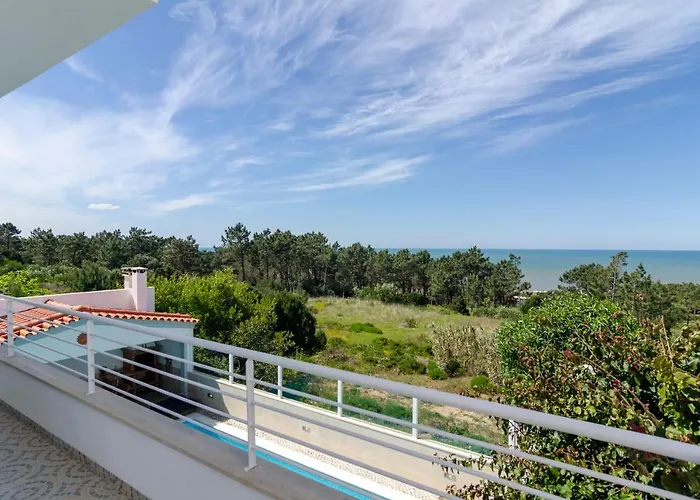 Trueby's Tapada - Amazing With Pool & Ocean View By Silver Prop נאזרה