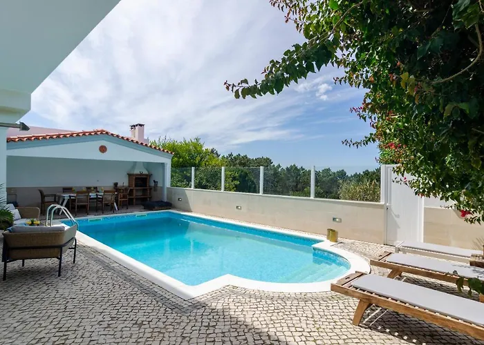 Trueby's Tapada - Amazing With Pool & Ocean View By Silver Prop * נאזרה