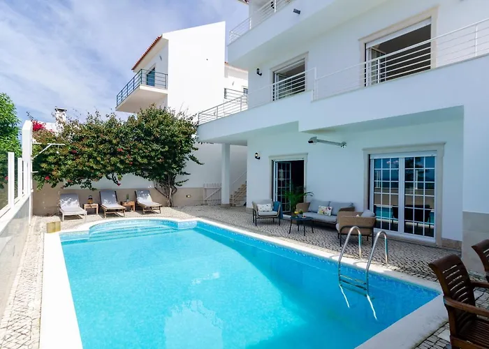 Trueby's Tapada - Amazing With Pool & Ocean View By Silver Prop וילה נאזרה